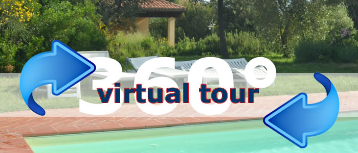 Click per visualizzare il Virtual Tour di Agriturismo Il Poderino