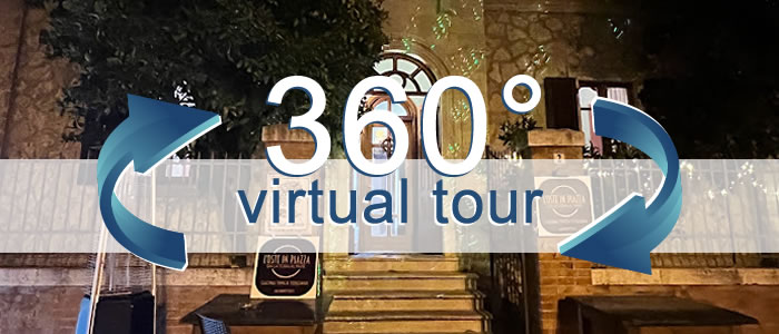 Click per visualizzare il Virtual Tour di L'Oste In Piazza