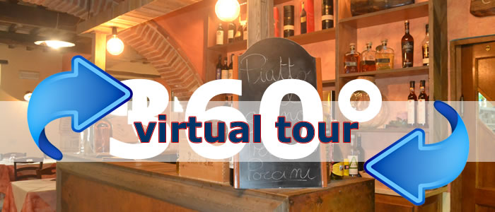 Click per visualizzare il Virtual Tour di Ristorante Da Sbrana